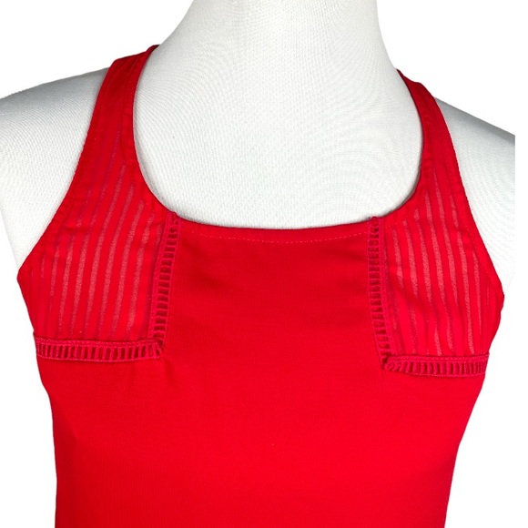 Skies Are Blue Tank Top Blouse Red Size Small - Picture 5 of 9
